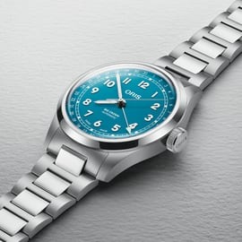 オリス(ORIS) NEW ビッグクラウン ポインターデイト 40mm ブルー